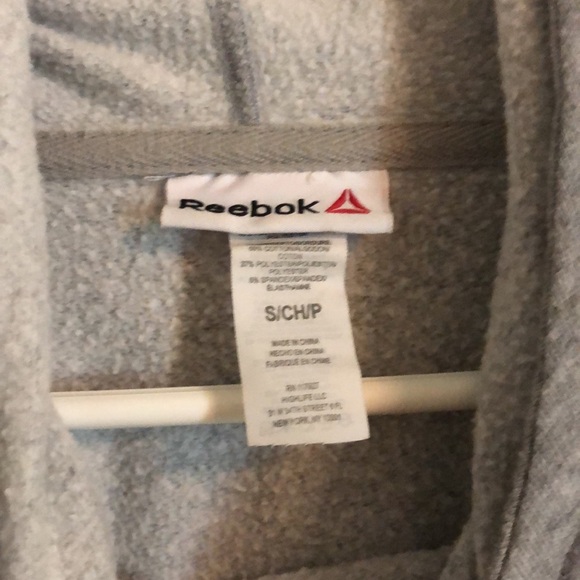 Reebok Cowl Neck Gray Sweatshirt - Picture 3 of 3